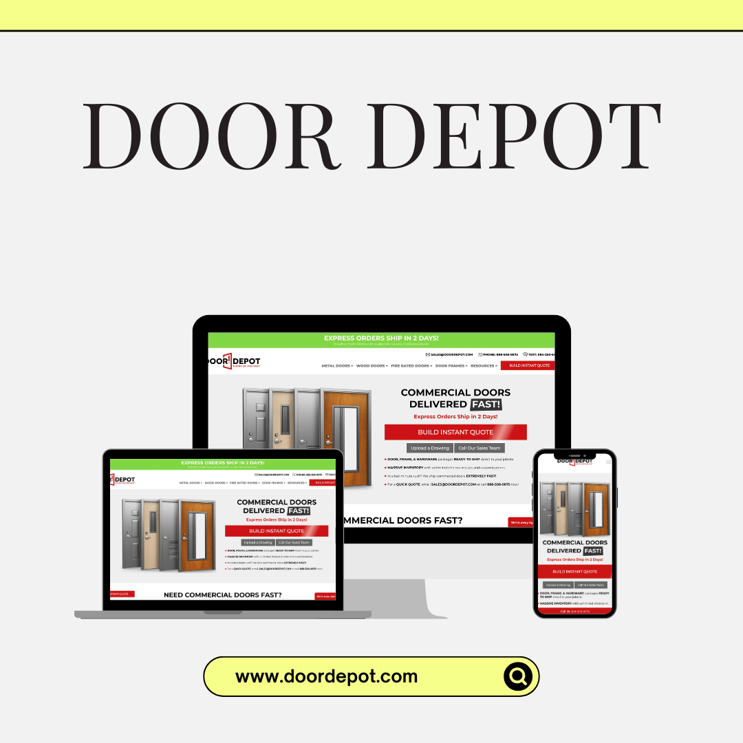 Door Depot Commercial Door Configurator Platform